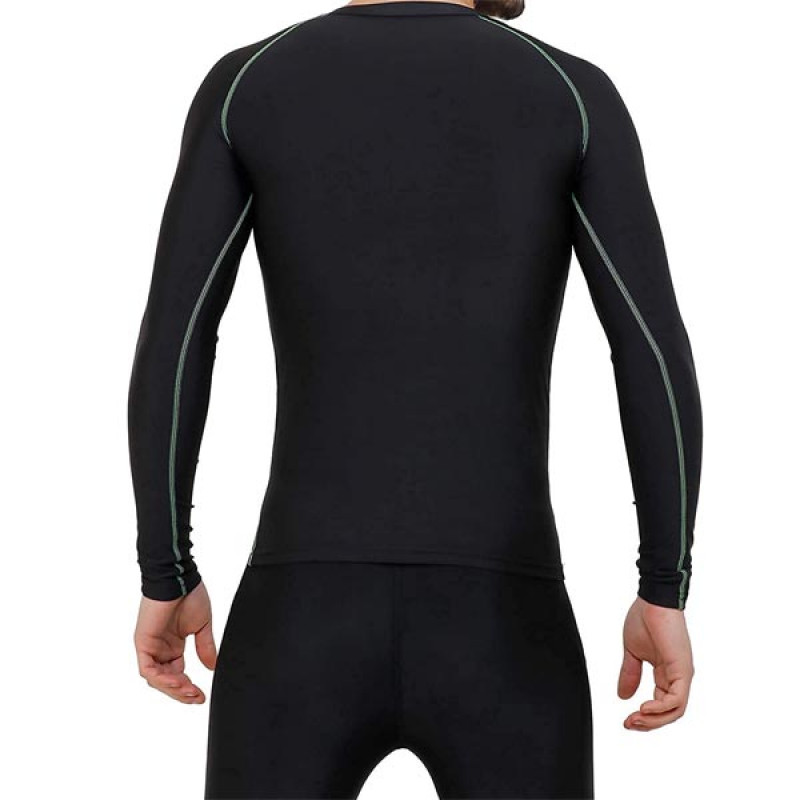 NEVER LOSE Round Neck Jersey Compression Dry Fit Sports Full Sleeves Gym Tshirts for Men - Image 2