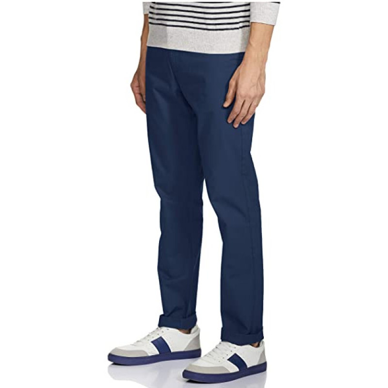 United Colors of Benetton Men's Slim Fit Cotton Pants - Image 2