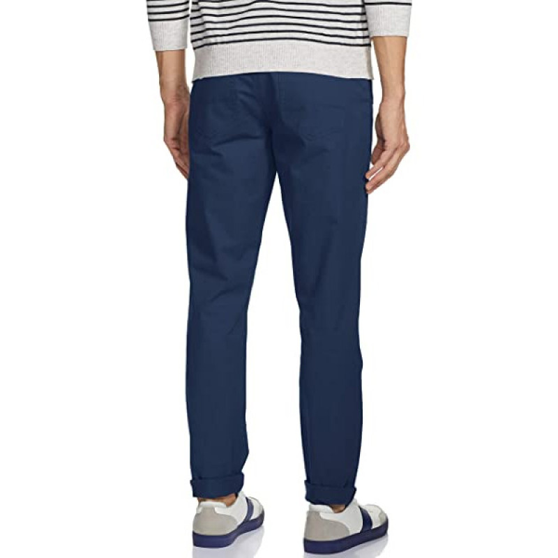 United Colors of Benetton Men's Slim Fit Cotton Pants - Image 4
